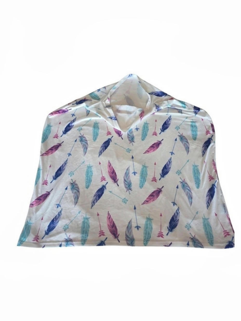 Hicoco Feather Print Nursing/ Carseat Cover